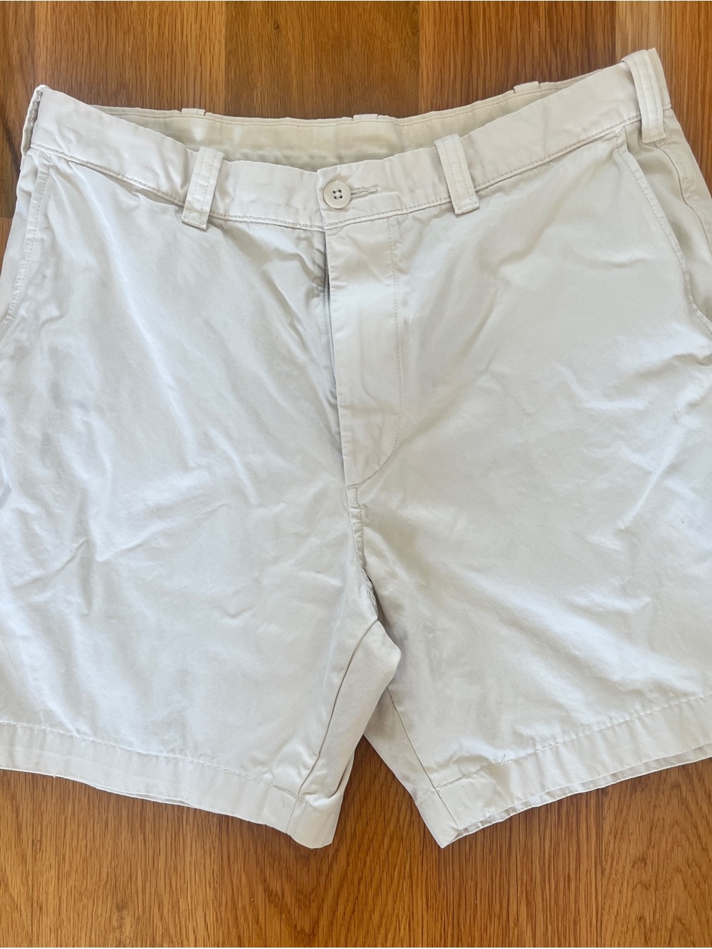 Uniqlo Men's Classic Cotton Chino Shorts - Off White